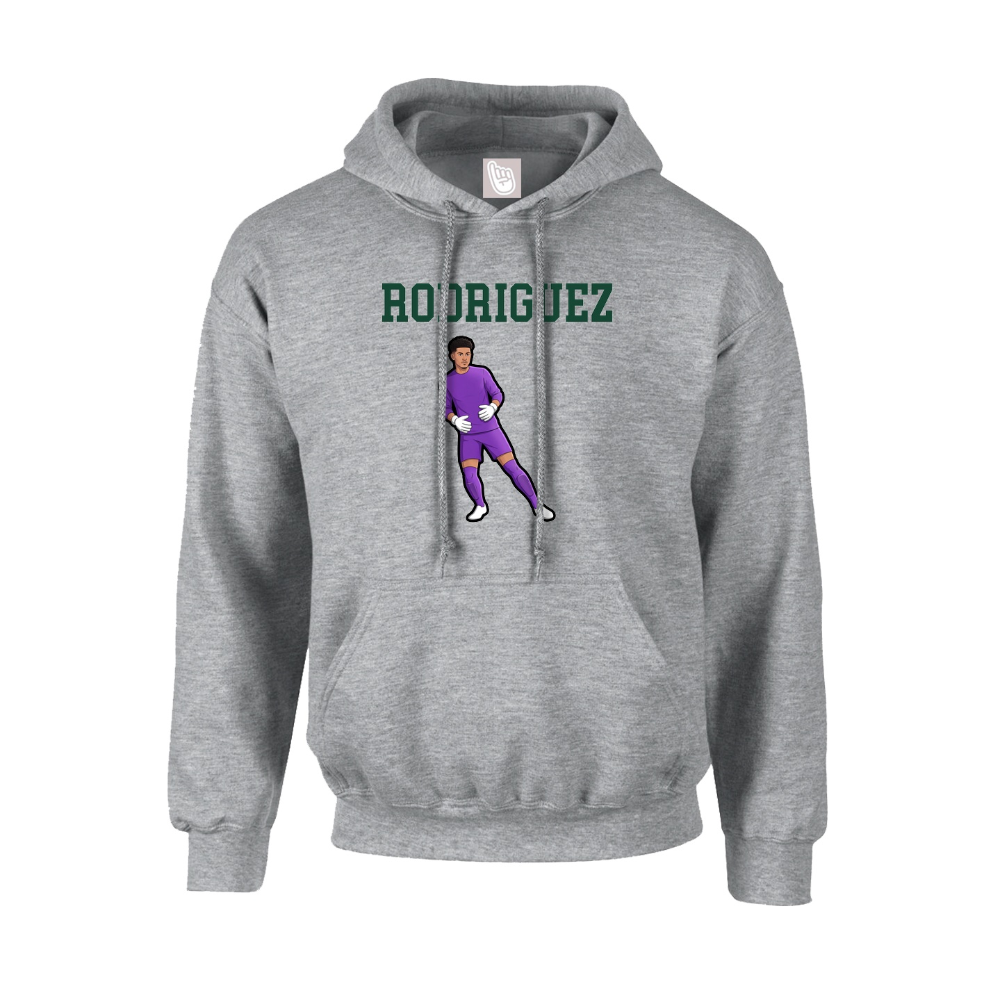 Hoodie — Shirsey in Grey
