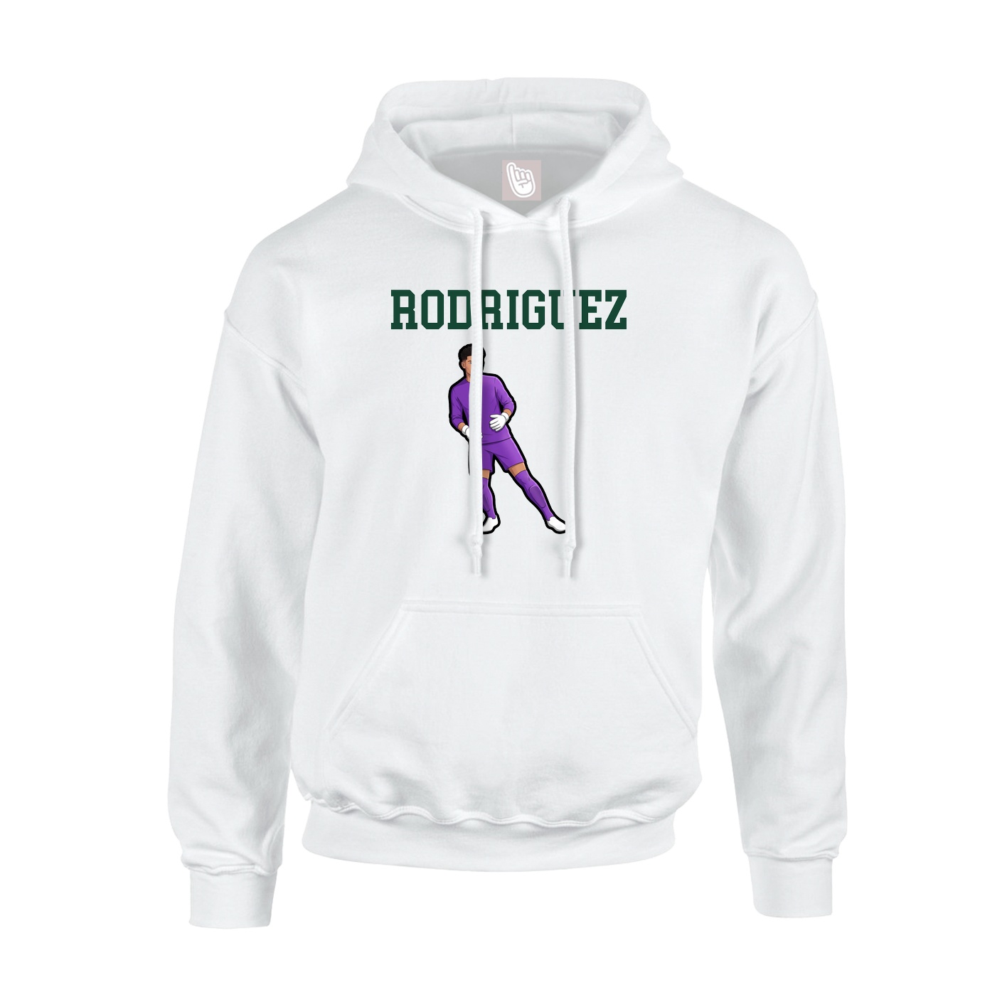 Youth Hoodie — Shirsey in White