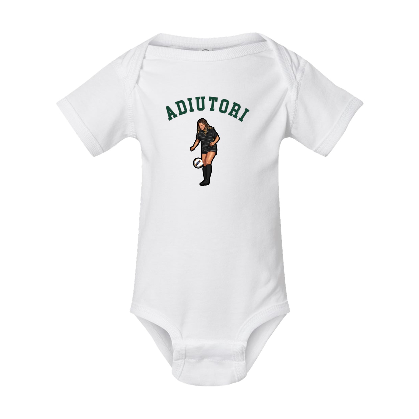 Baby Onesie — Shirsey Arch in White