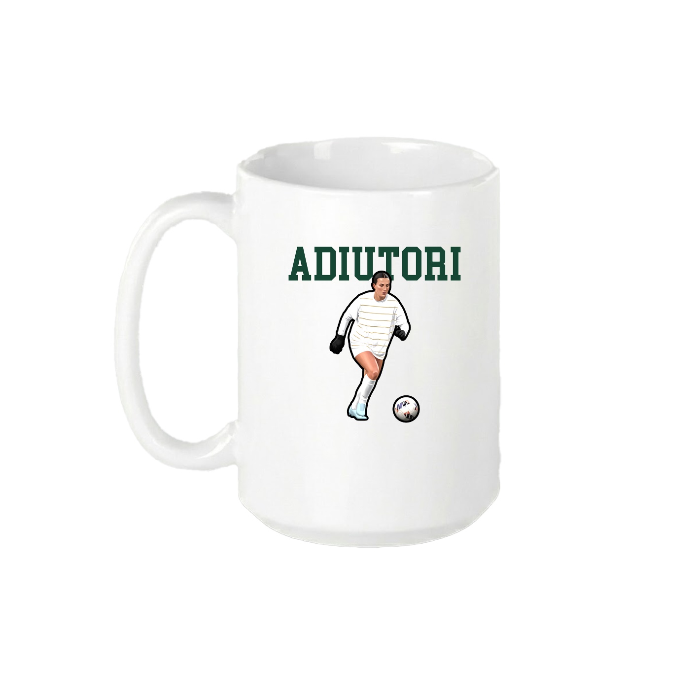 15oz Coffee Mug — Shirsey in White
