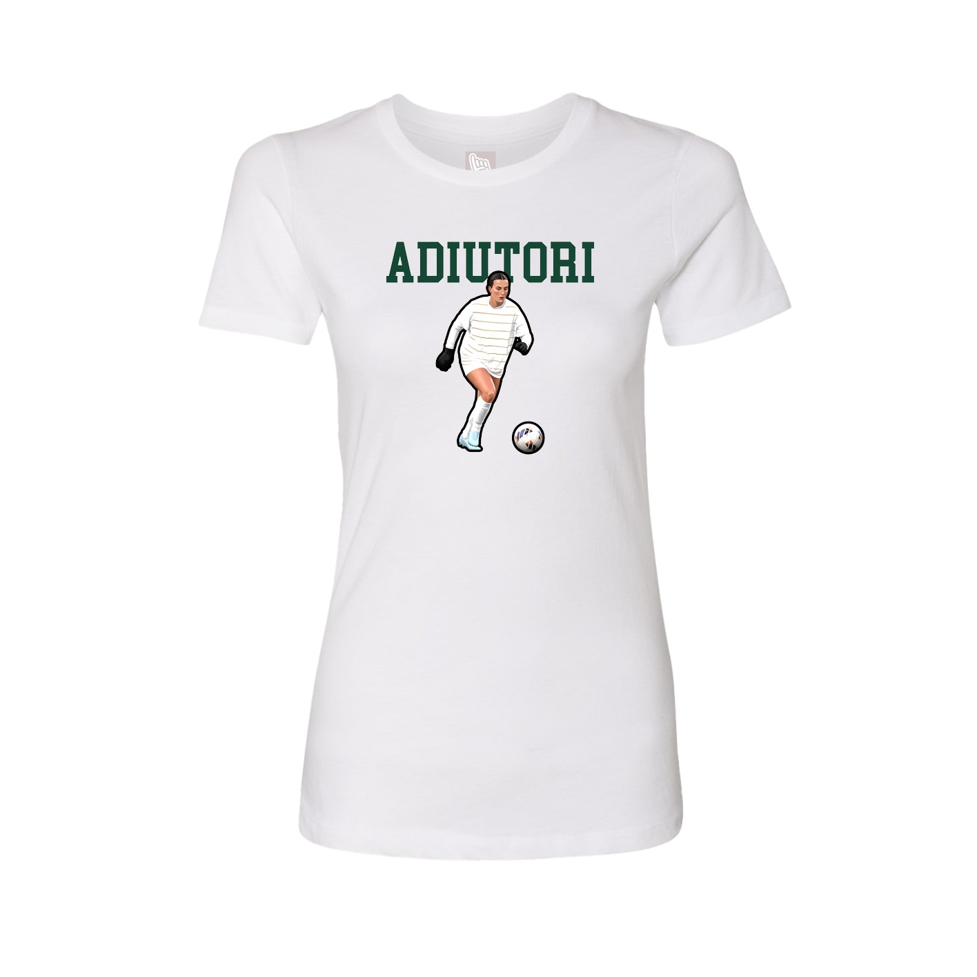 Fitted Women's Tee — Shirsey in White