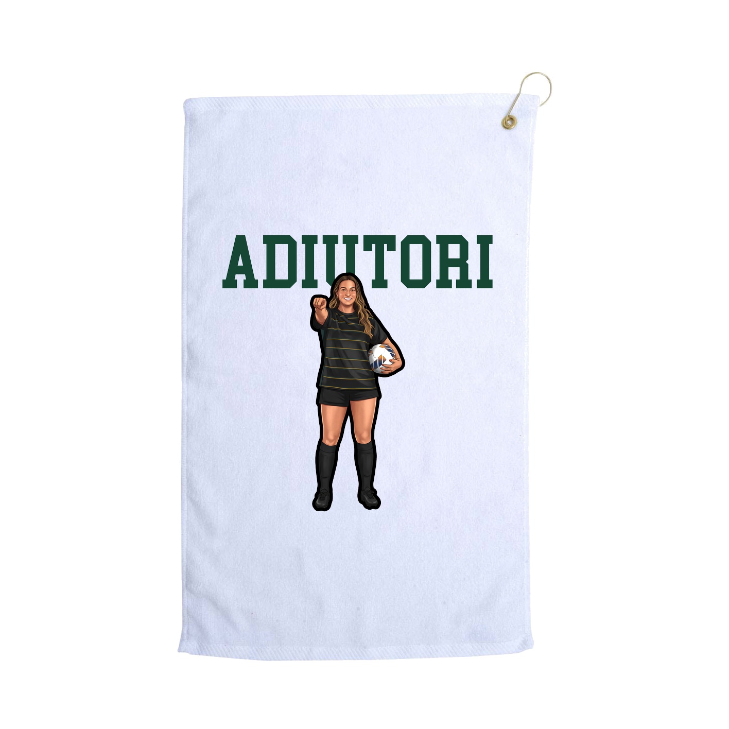 Golf Towel — Shirsey in White