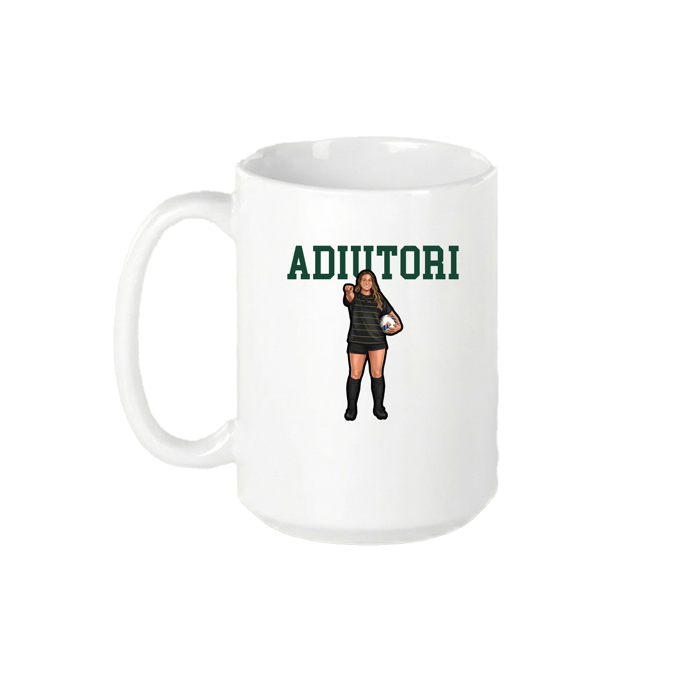 15oz Coffee Mug — Shirsey in White