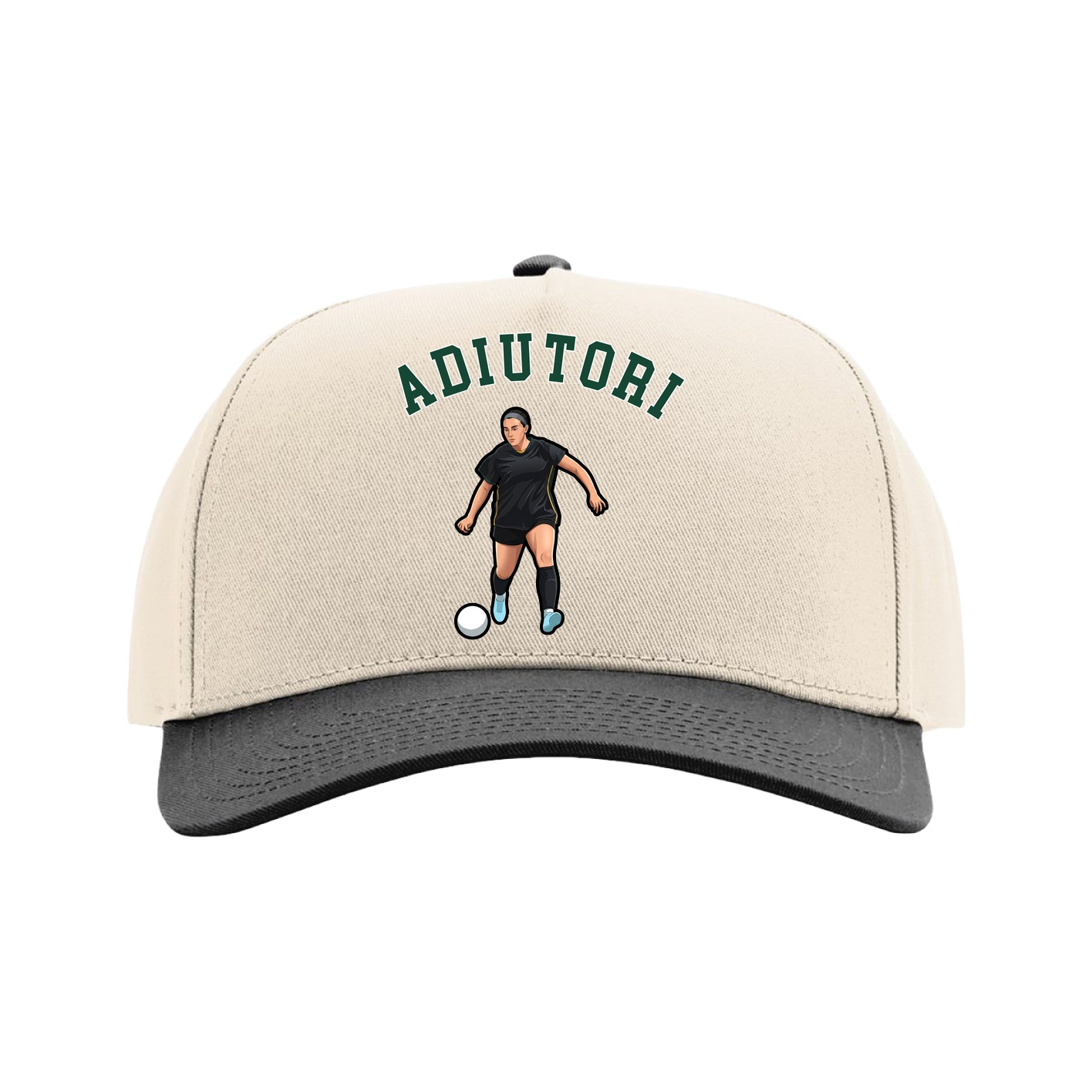 Full Fabric Five-Panel Champ Cap