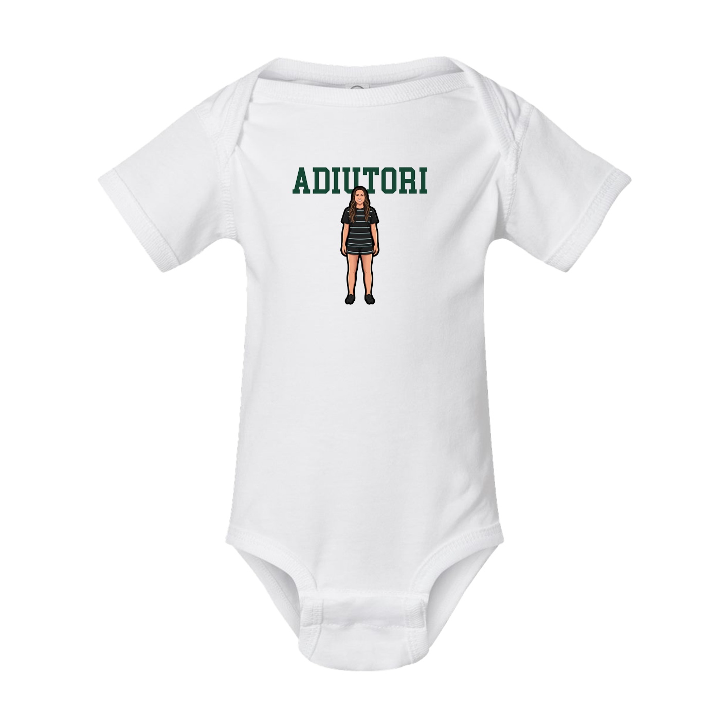 Baby Onesie — Shirsey in White