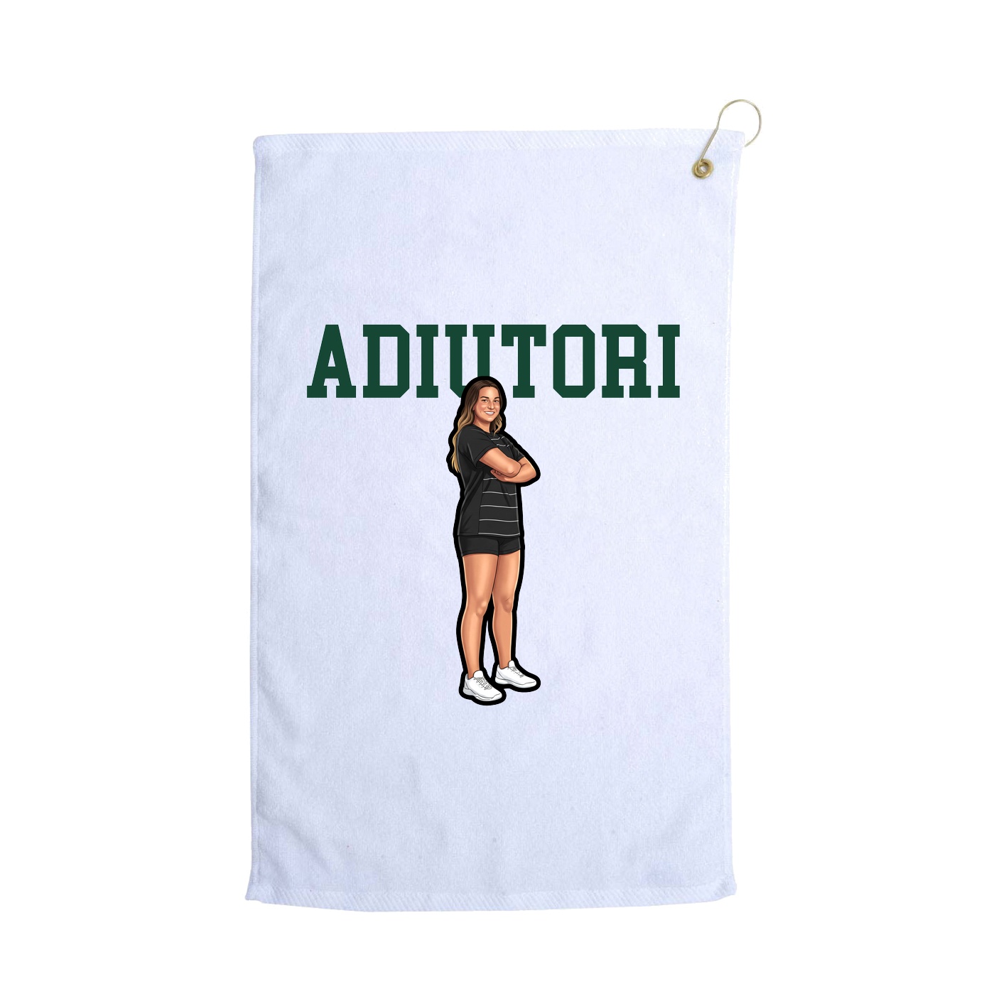 Terry Velour Golf Towel