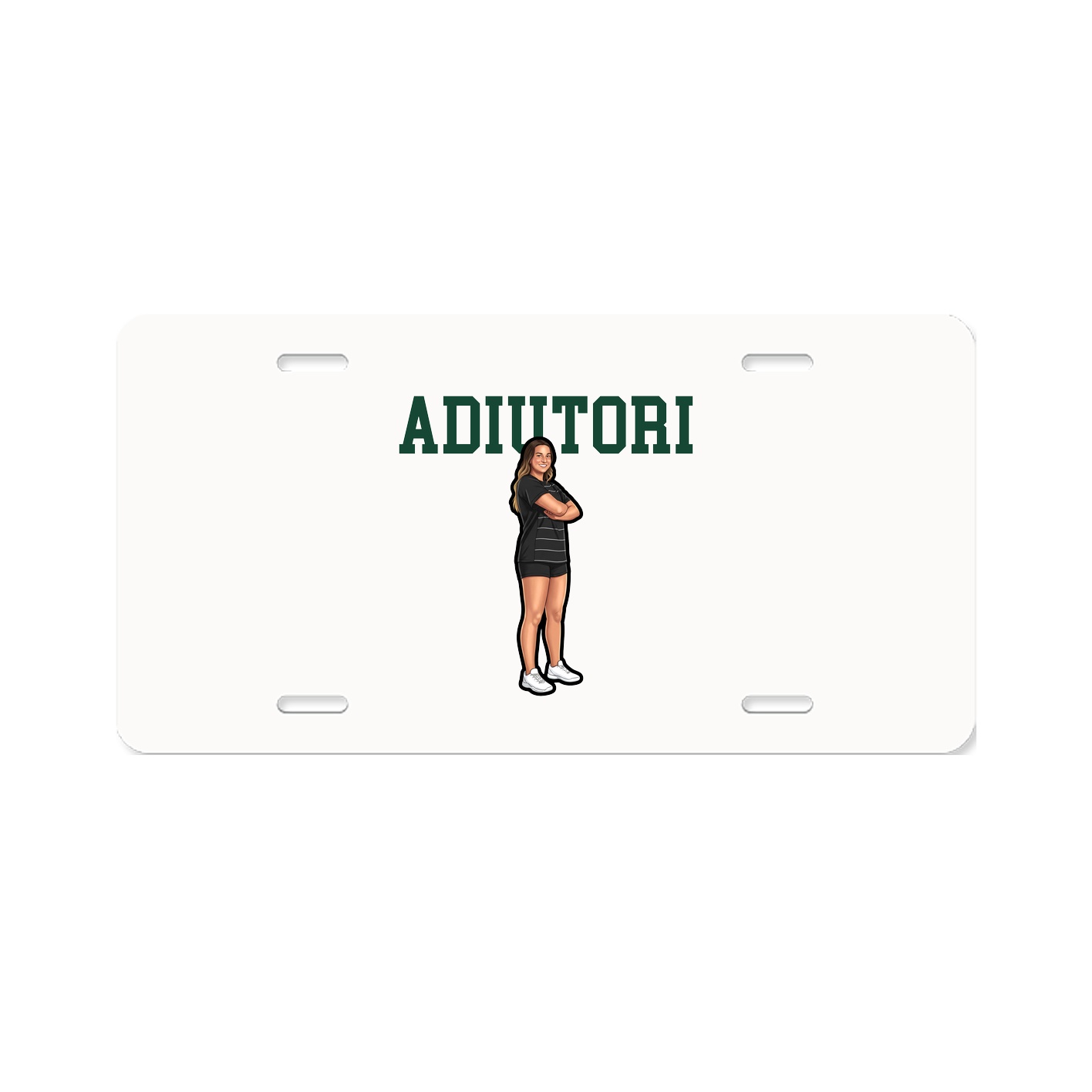 License Plate — Shirsey in Classic
