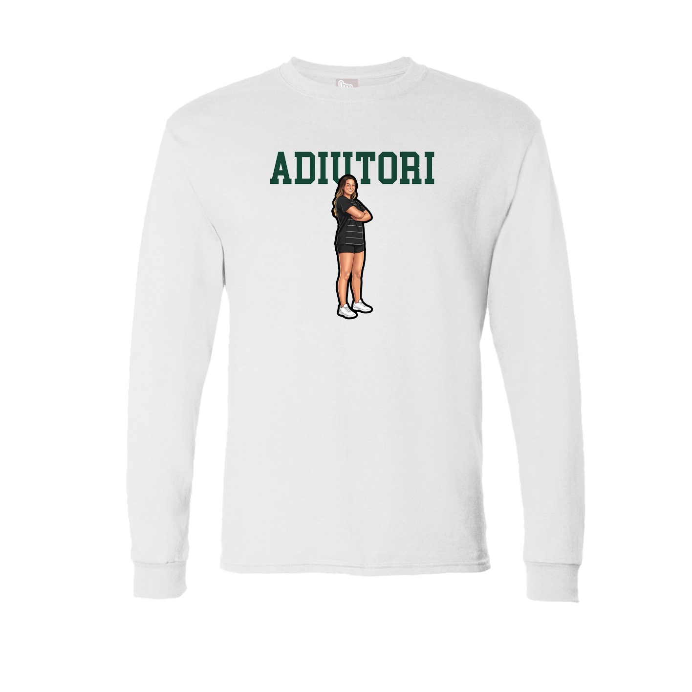 Long Sleeve Tee — Shirsey in White