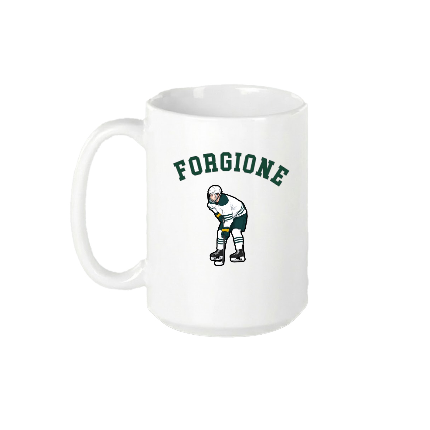 15oz Coffee Mug — Shirsey Arch in White