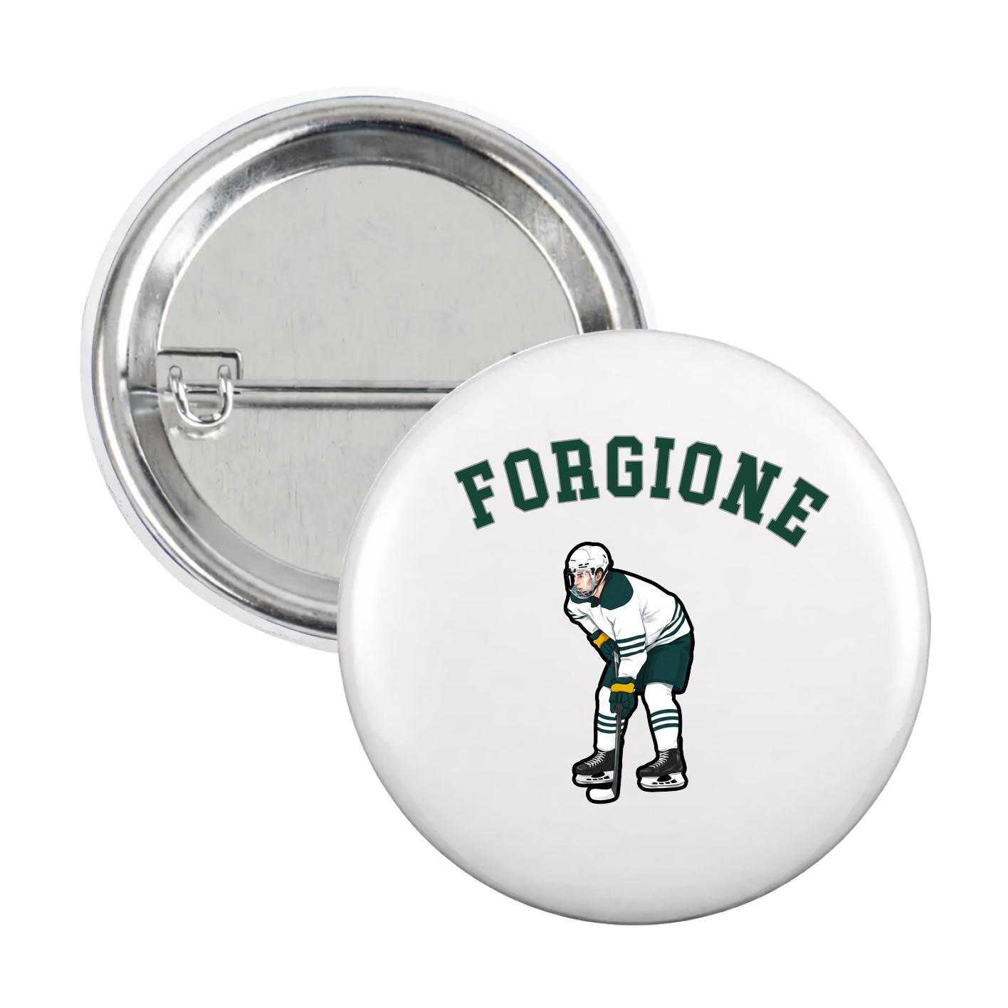 Game Day Button — Shirsey Arch in White