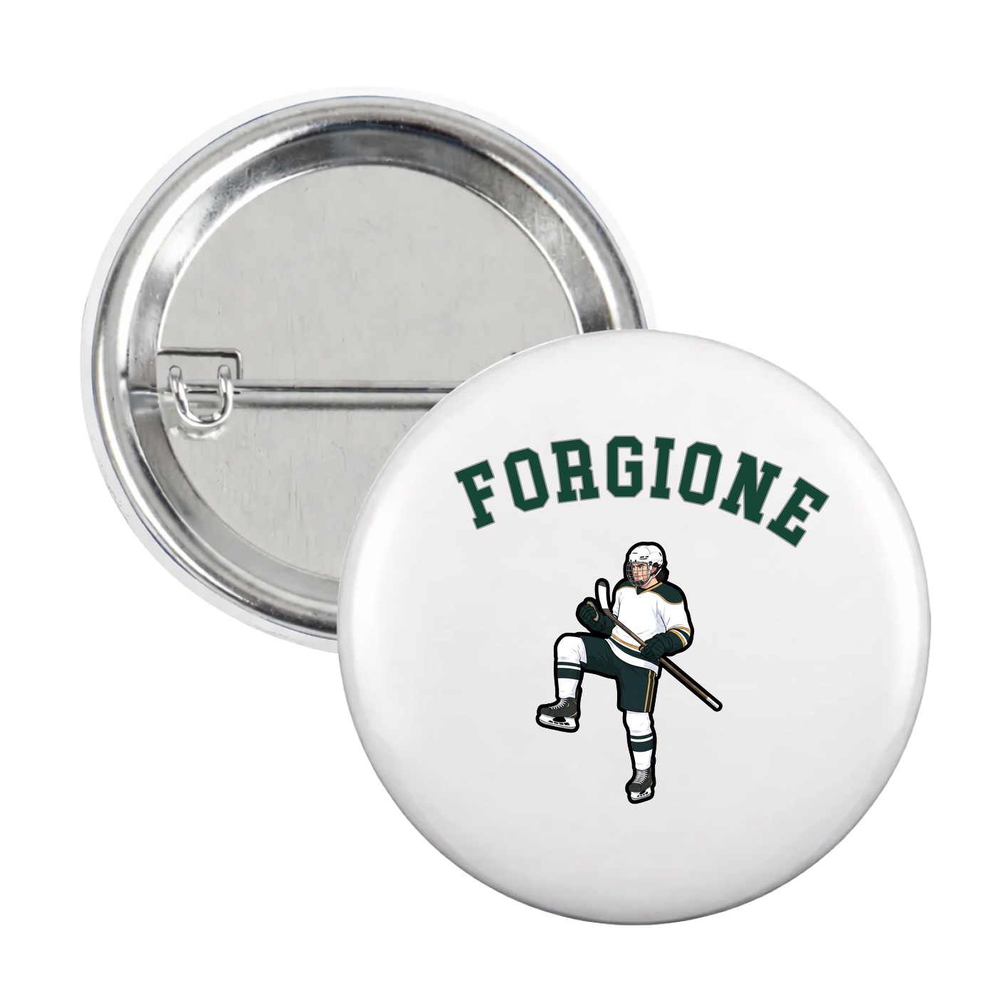 Game Day Button — Shirsey Arch in White