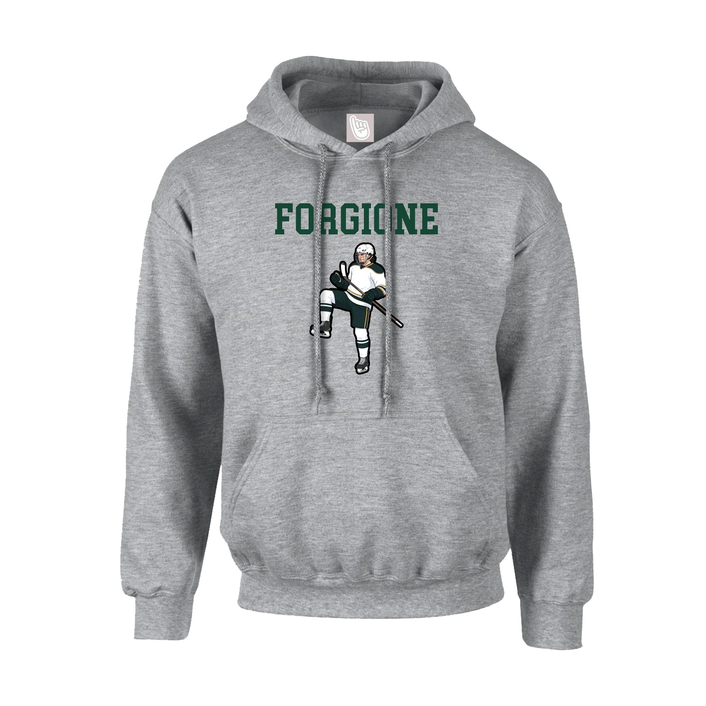 Hoodie — Shirsey in Grey