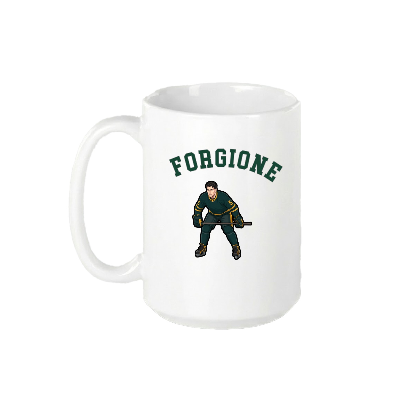 15oz Coffee Mug — Shirsey Arch in White