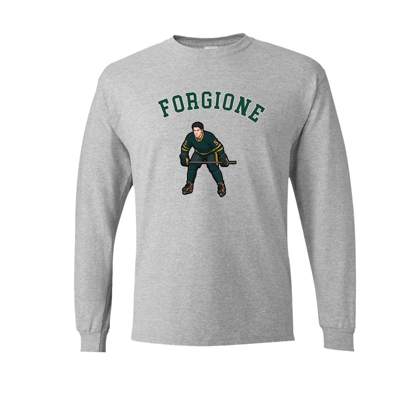 Long Sleeve Tee — Shirsey Arch in Grey