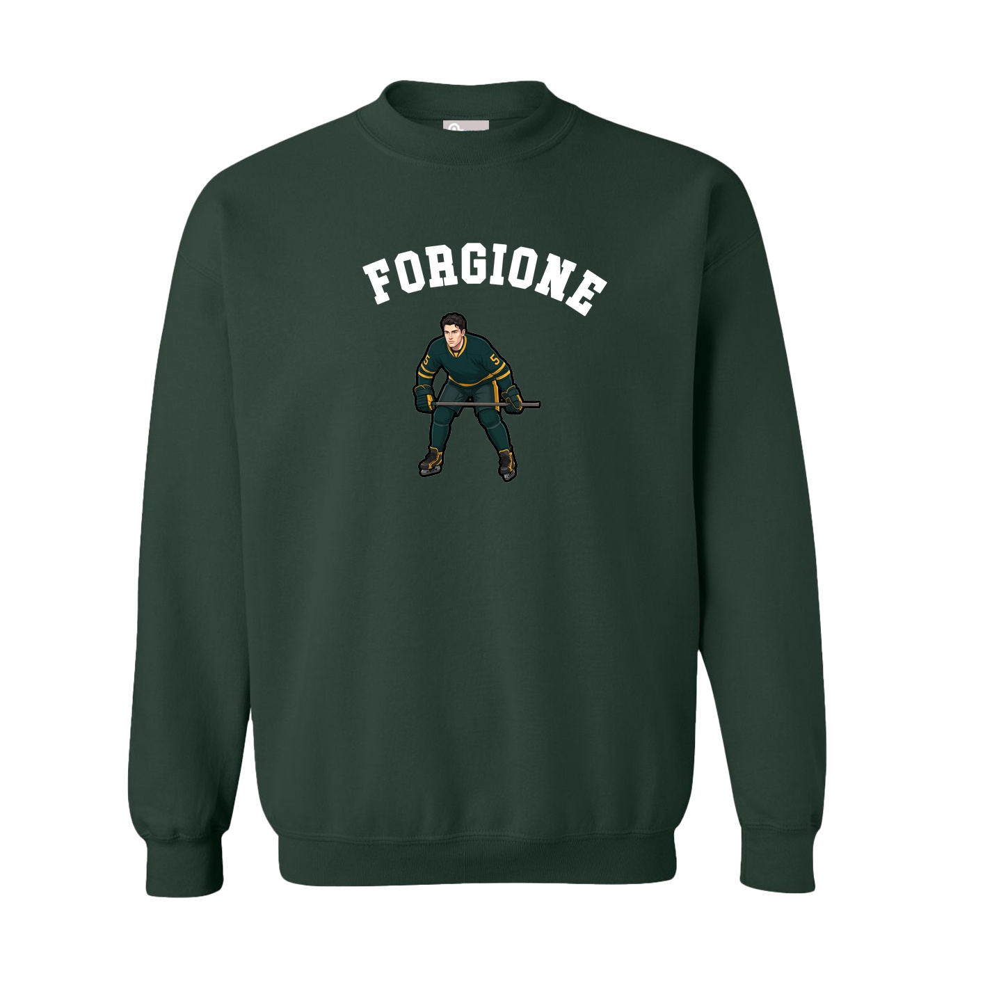 Fleece Crew — Shirsey Arch in Green