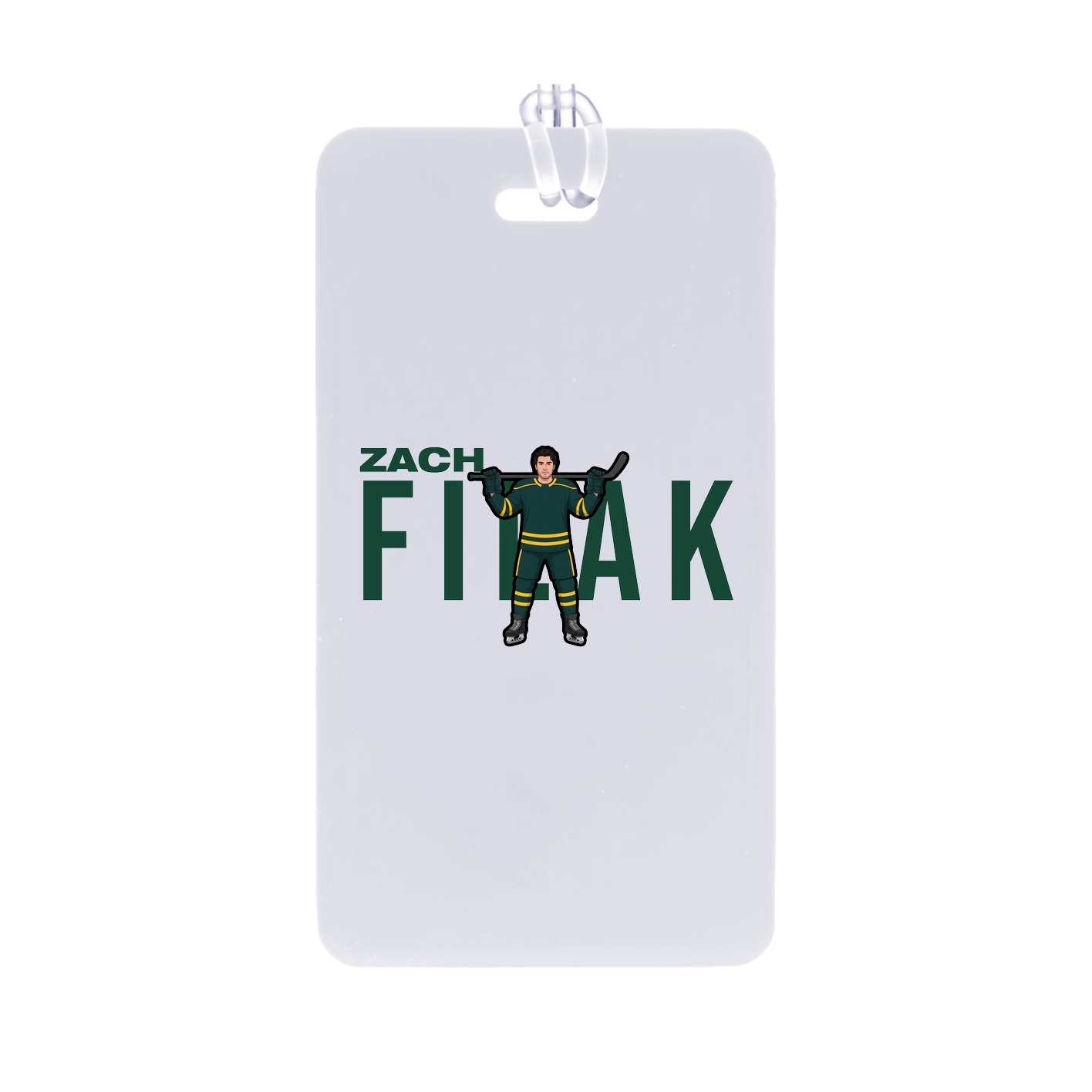 Bag Tag — Player Name in Classic