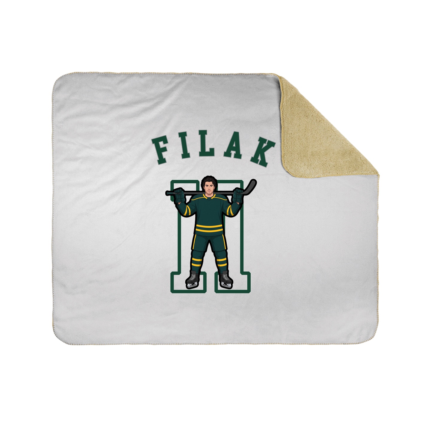 Throw Blanket — Shirsey Arch in White