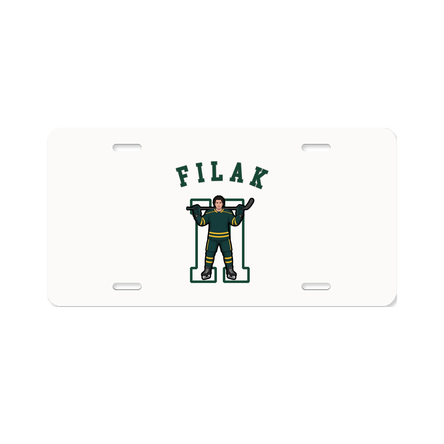 License Plate — Shirsey Arch in Classic