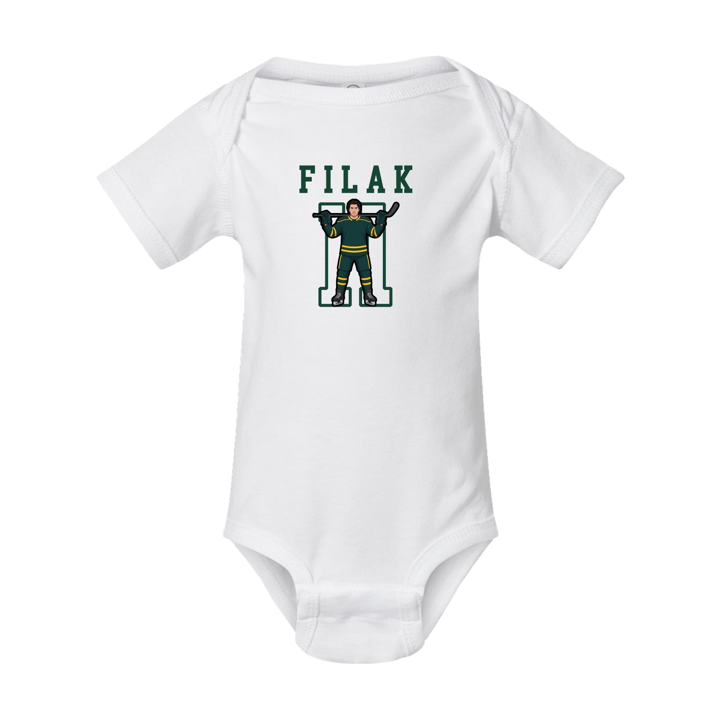 Baby Onesie — Shirsey in White