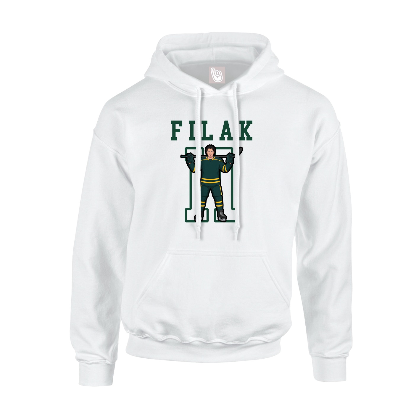Youth Hoodie — Shirsey in White