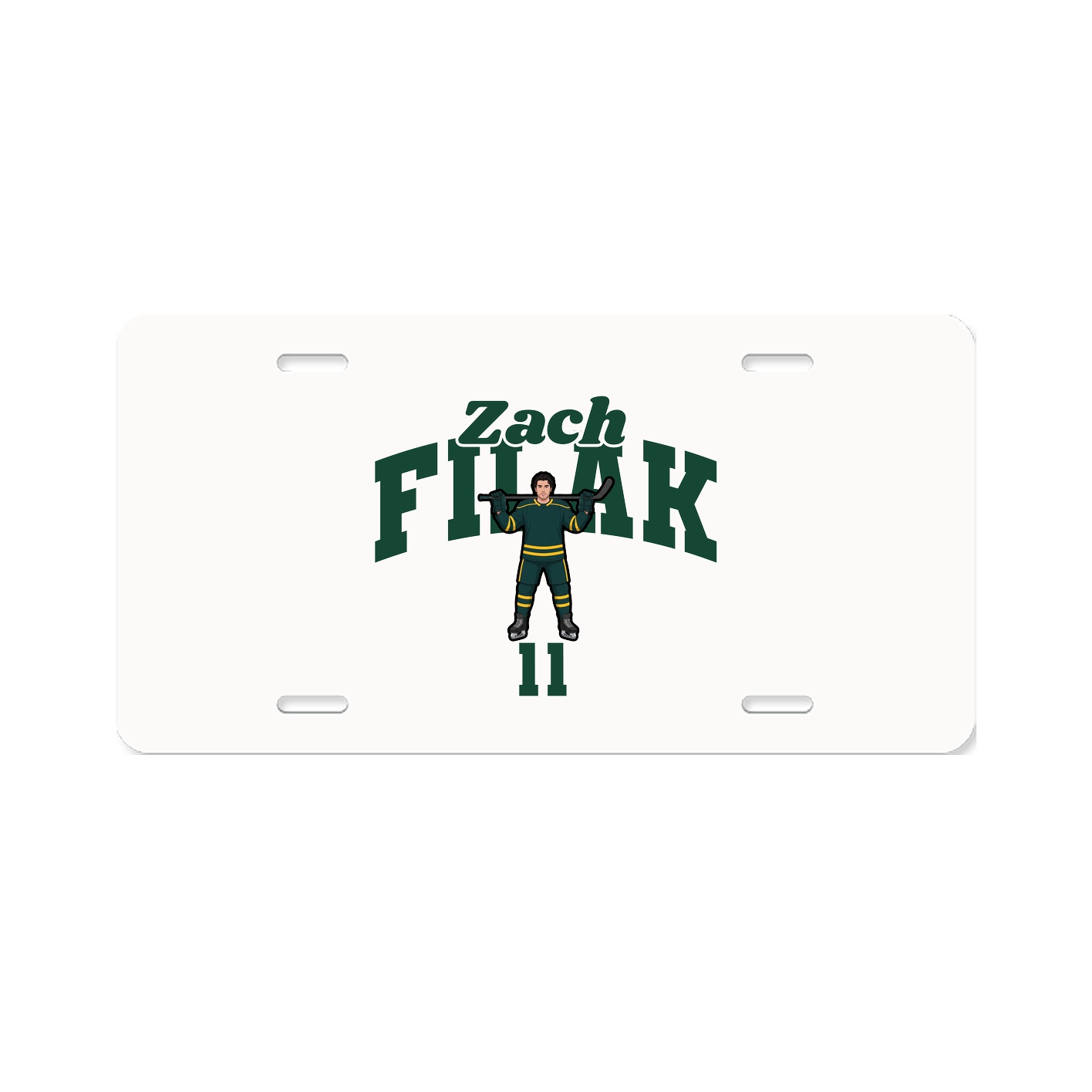 License Plate — Signature Arch in Classic