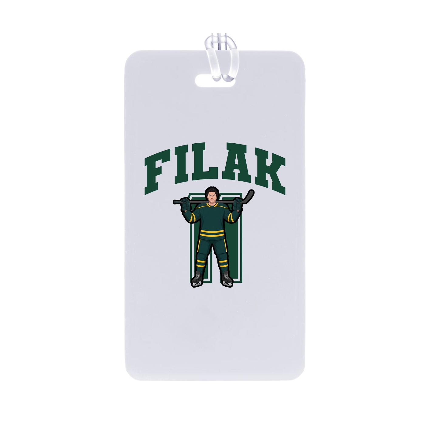 Bag Tag — Number in Classic