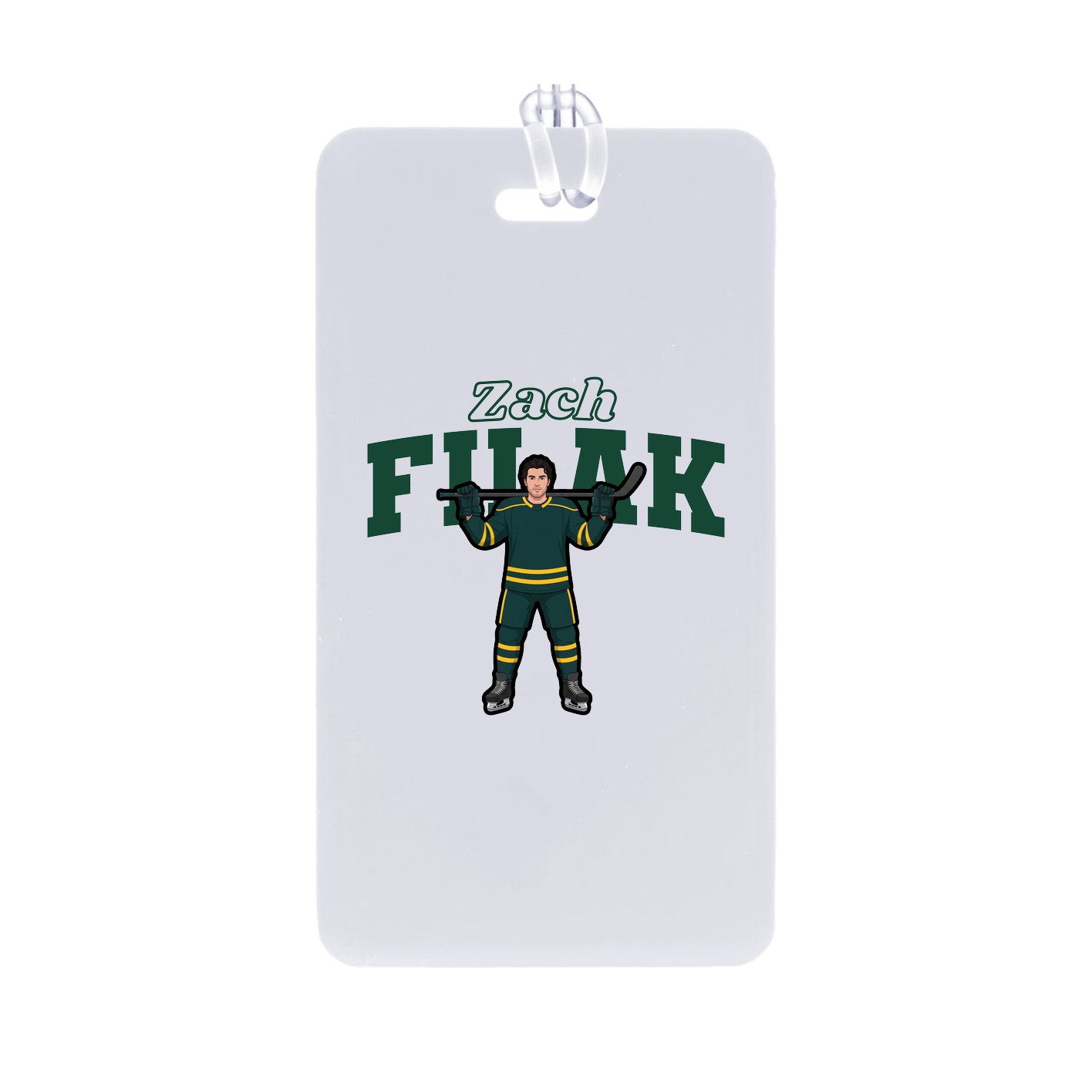 Bag Tag — Name Arch in Classic