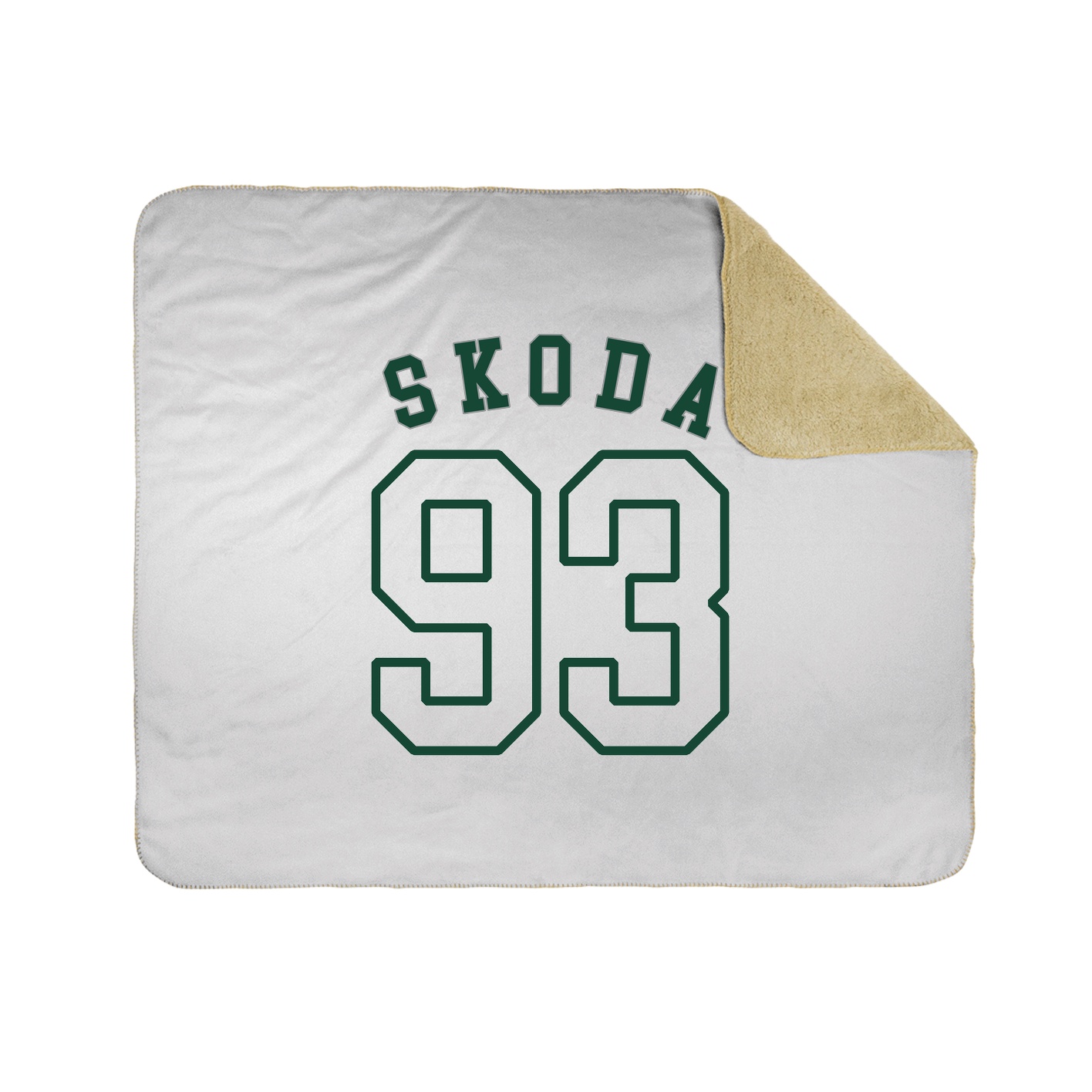 Throw Blanket — Shirsey Arch in White