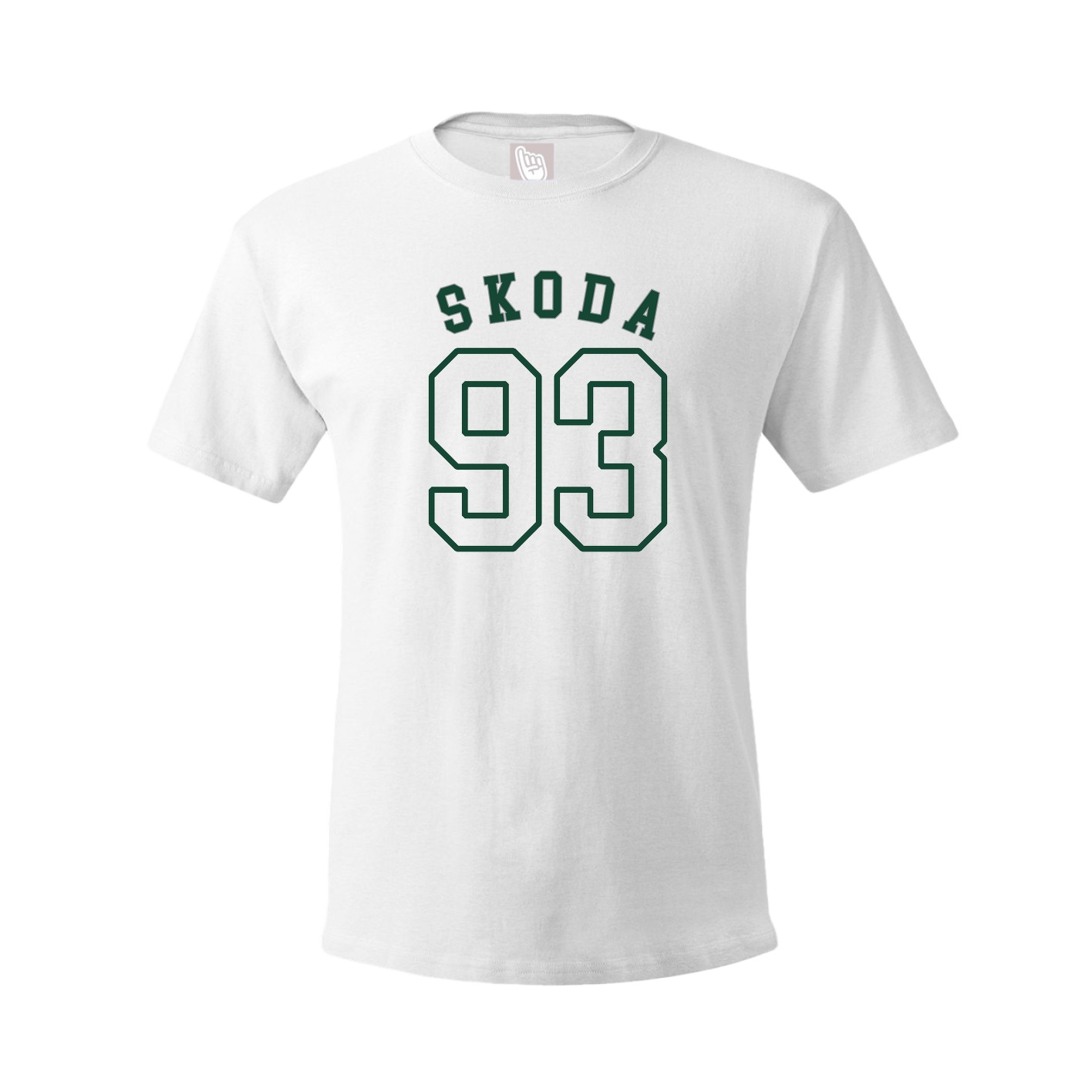 Youth Tee — Shirsey Arch in White