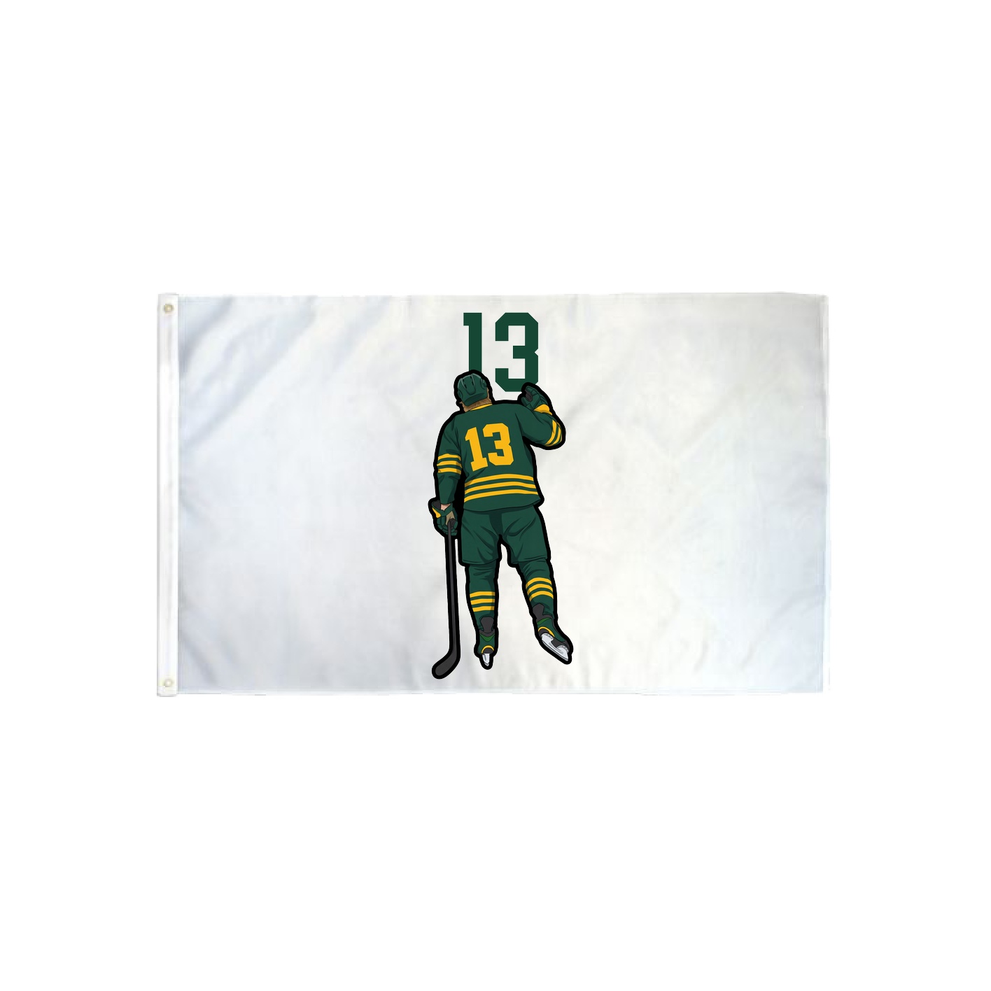 3x5 Flag — Number Top in Classic