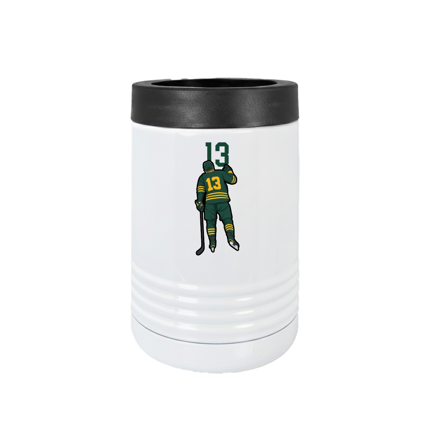 Beverage Holder — Number Top in White