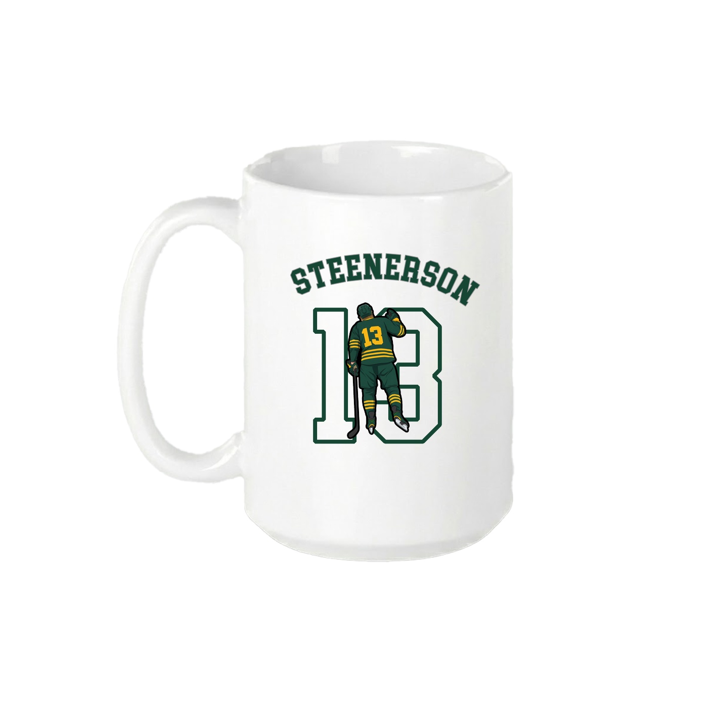 15oz Coffee Mug — Shirsey Arch in White