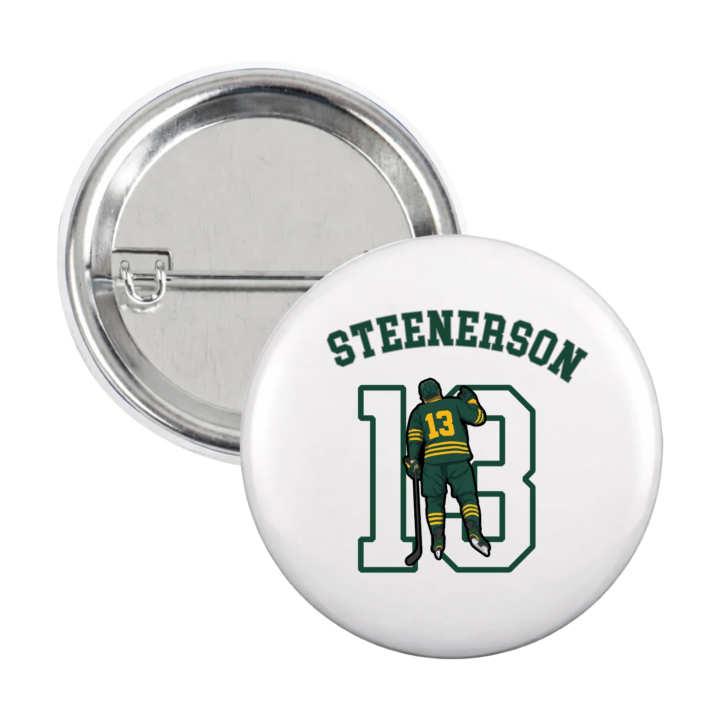 Game Day Button — Shirsey Arch in White
