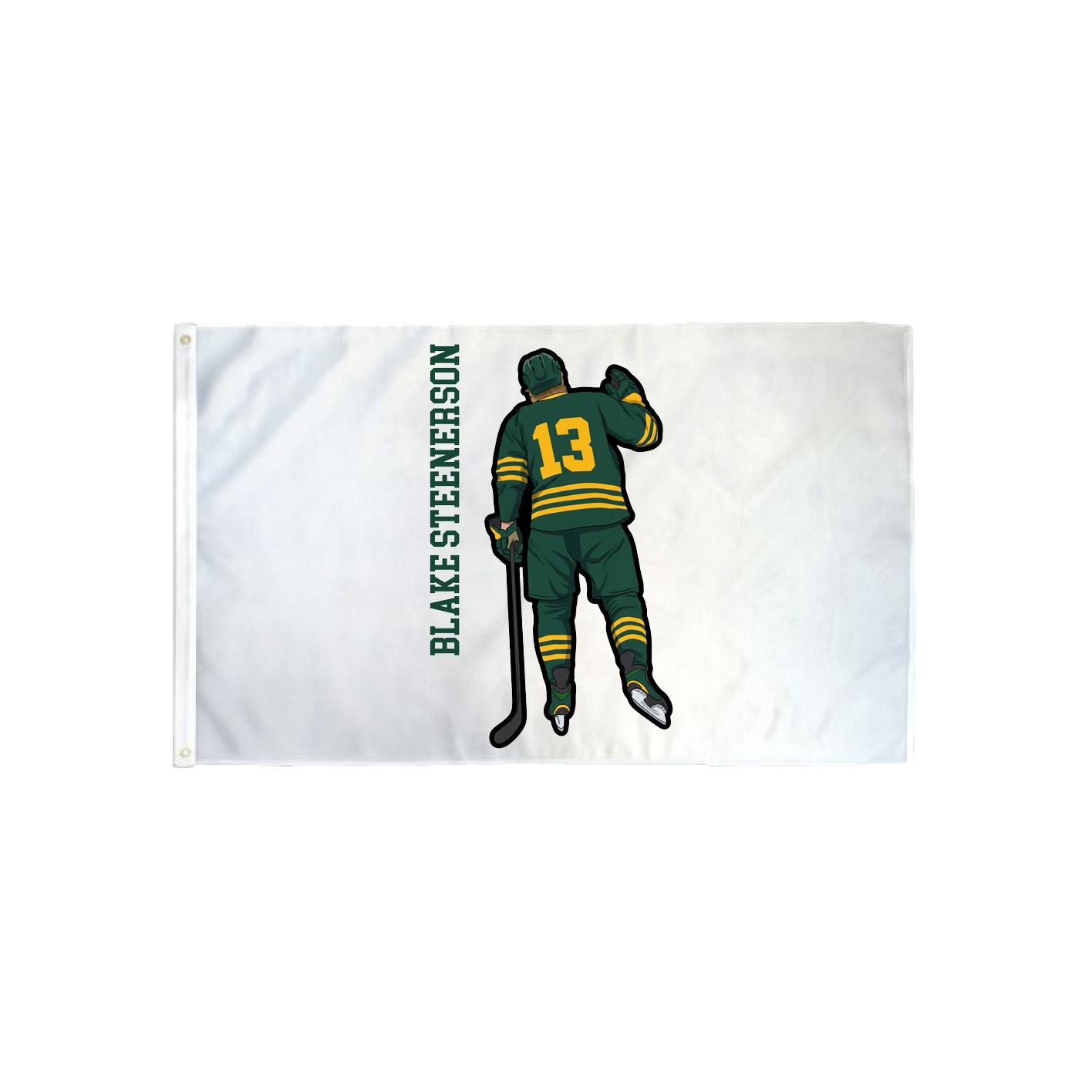 3x5 Flag — Name Vertical in Classic