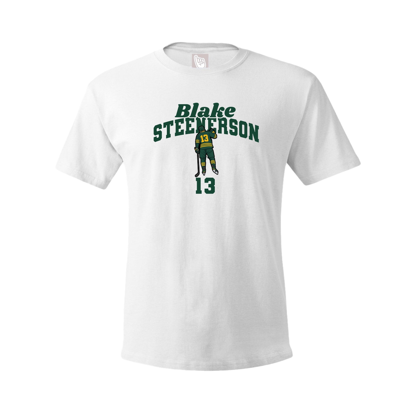 Youth Tee — Signature Arch in White