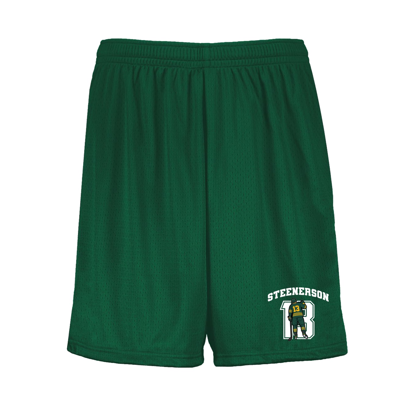 Shorts — Number in Green