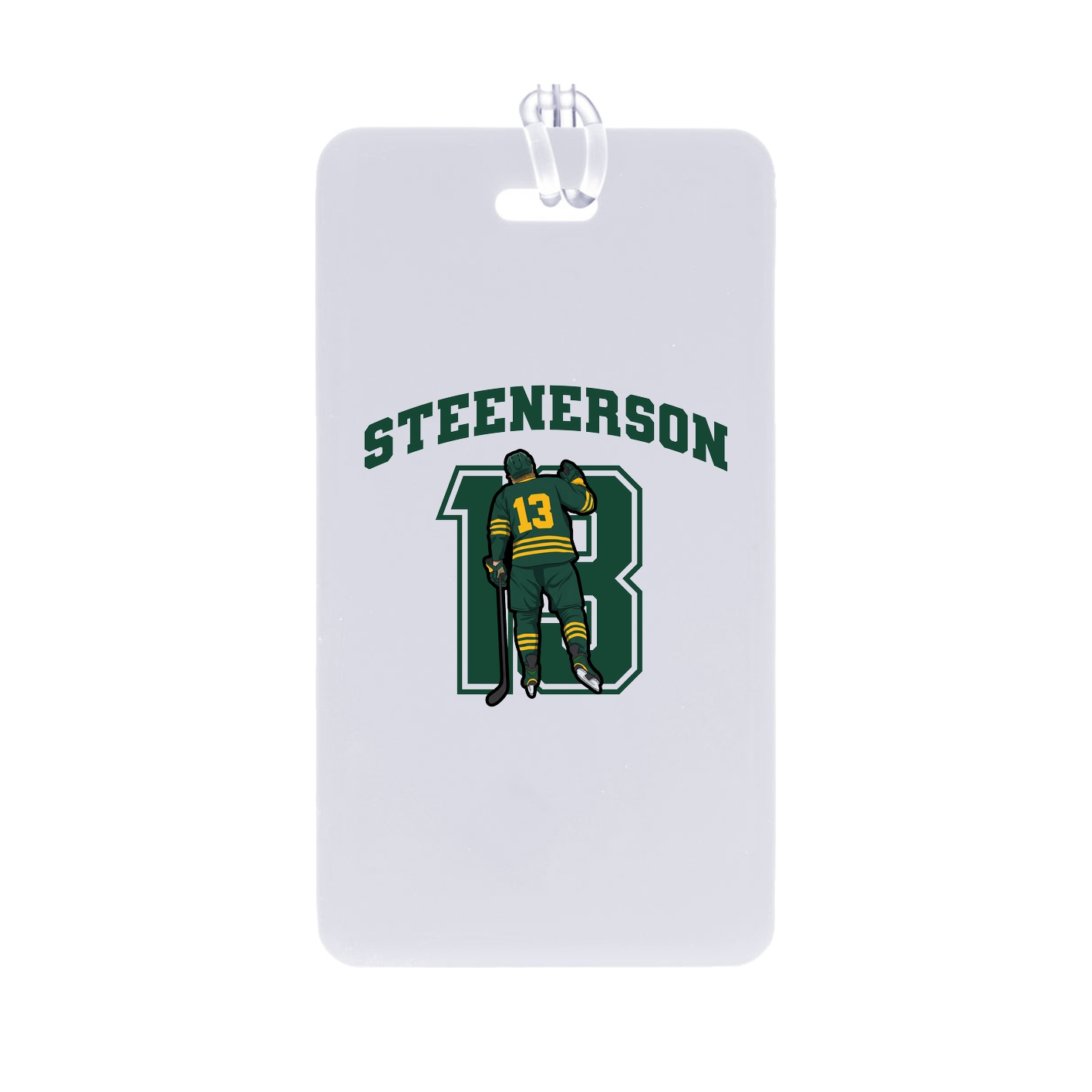 Bag Tag — Number in Classic
