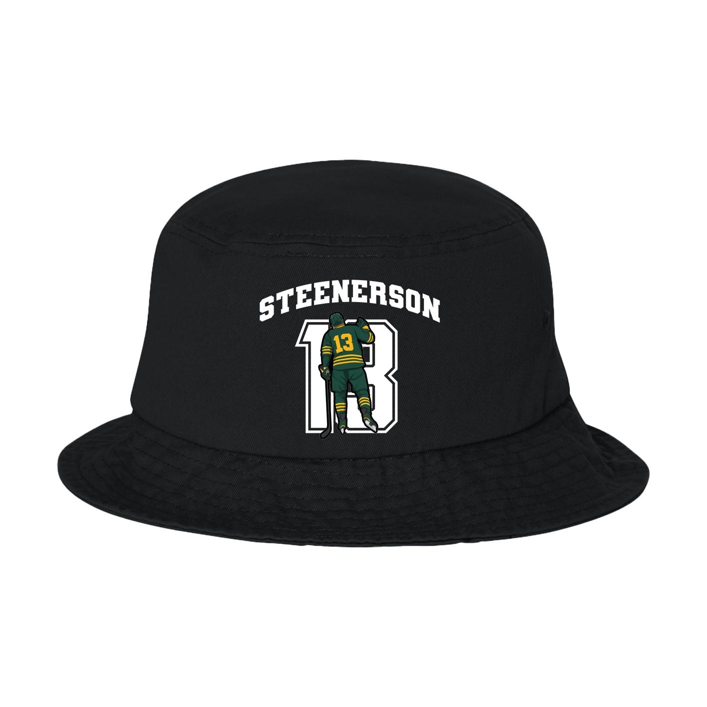 Bucket Cap — Number in Black