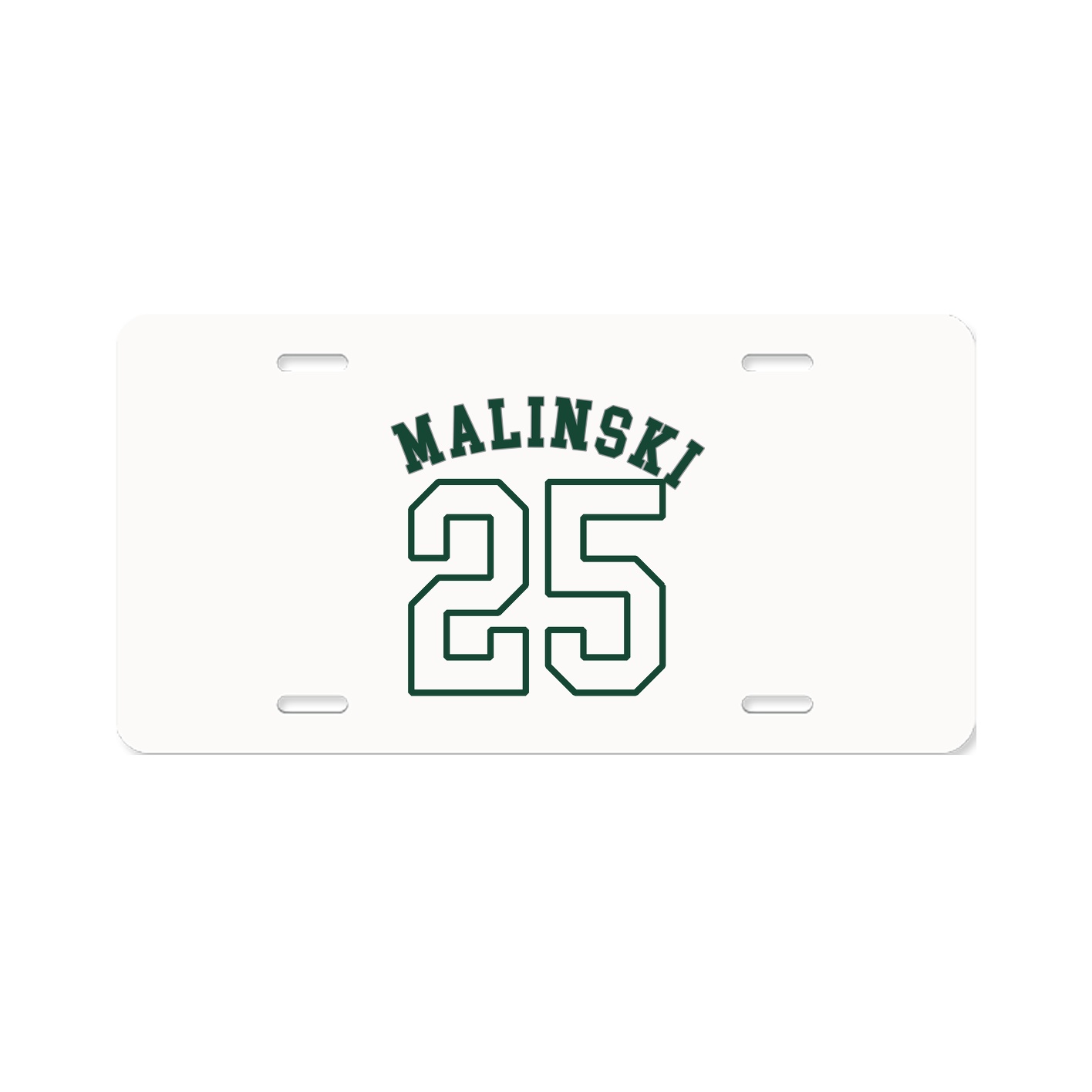 License Plate — Shirsey Arch in Classic