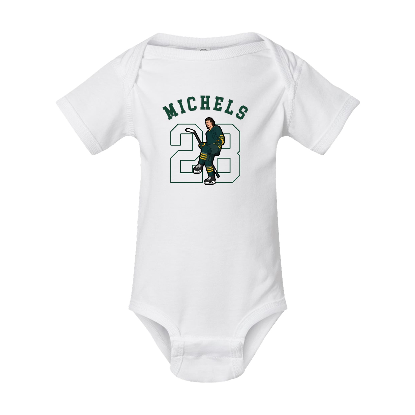 Baby Onesie — Shirsey Arch in White