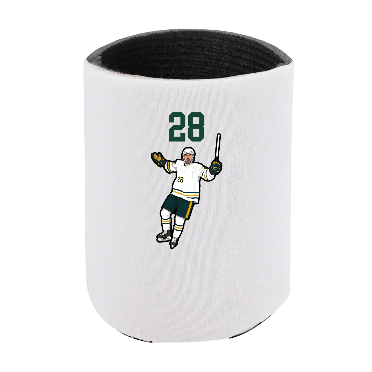 Can Holder — Number Top in White