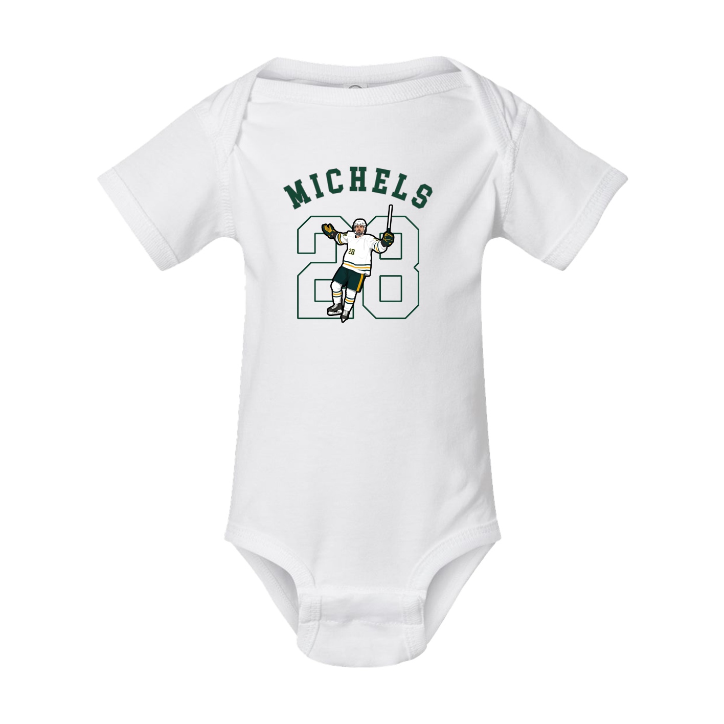 Baby Onesie — Shirsey Arch in White
