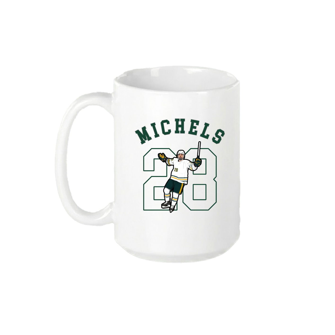 15oz Coffee Mug — Shirsey Arch in White