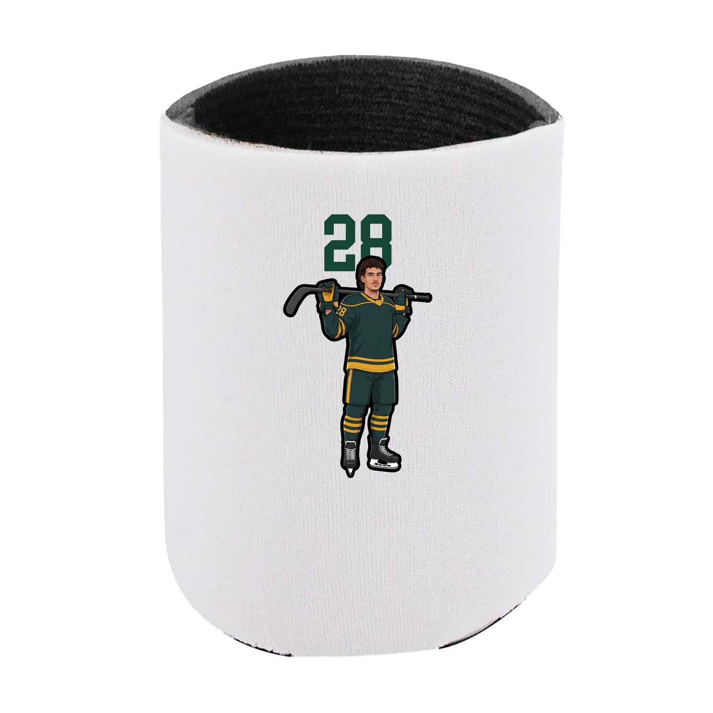 Can Holder — Number Top in White