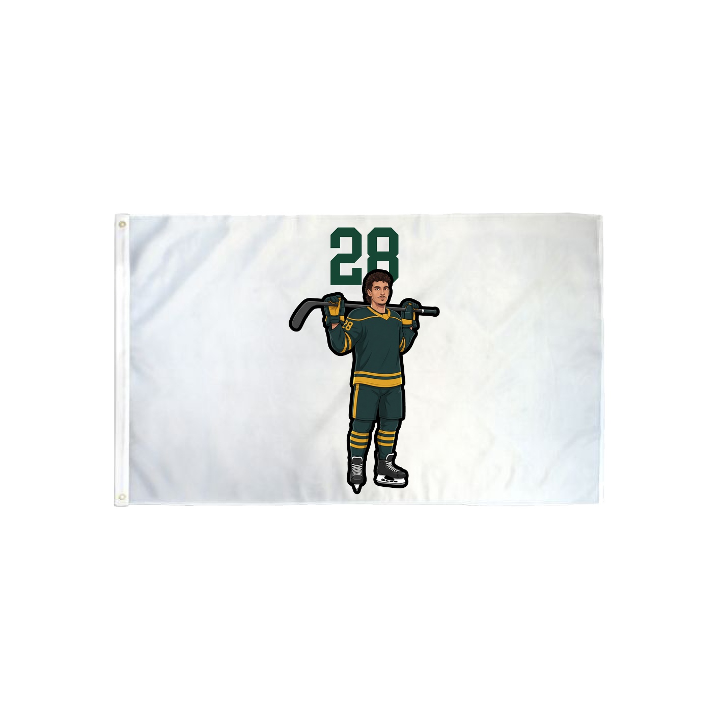 3x5 Flag — Number Top in Classic