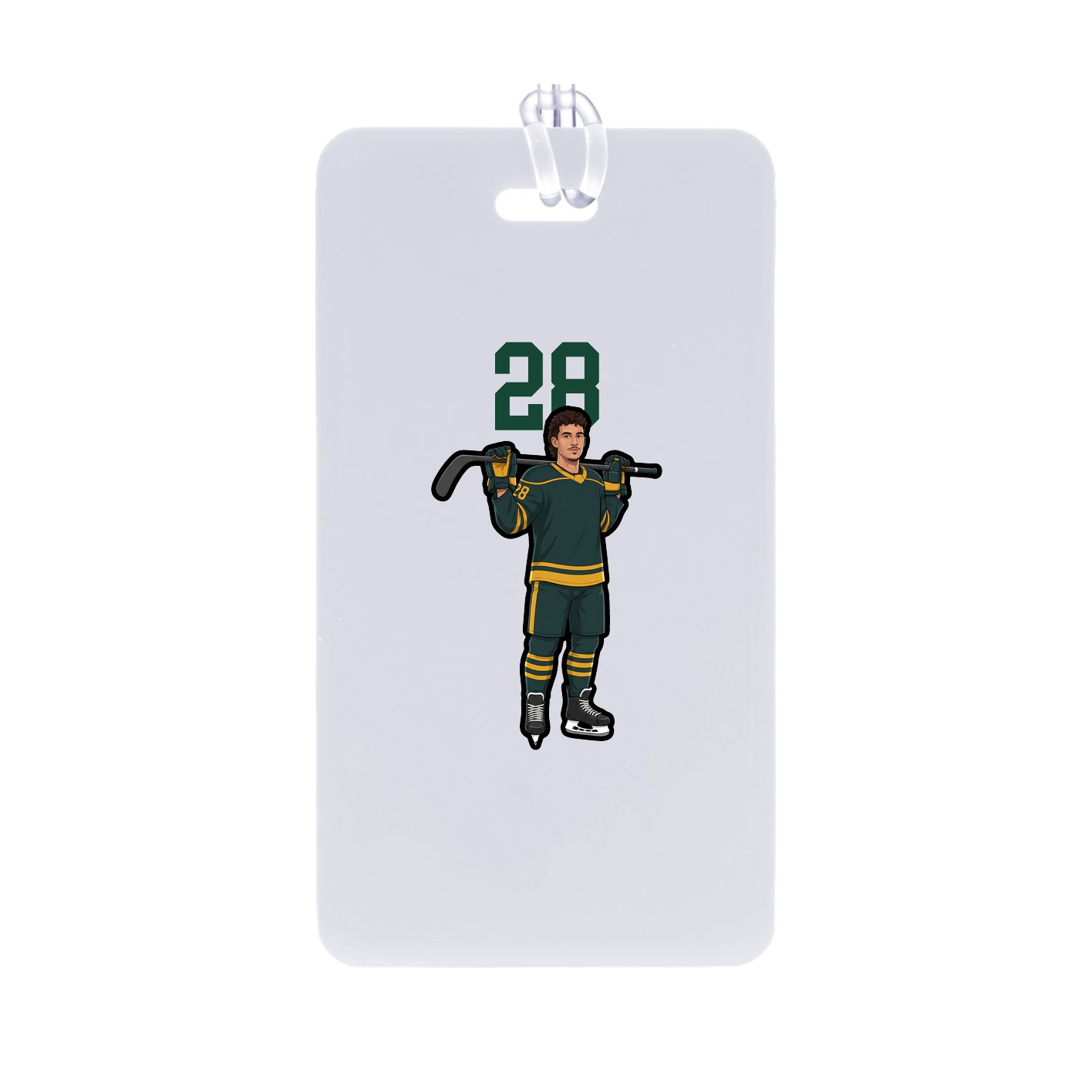 Bag Tag — Number Top in Classic