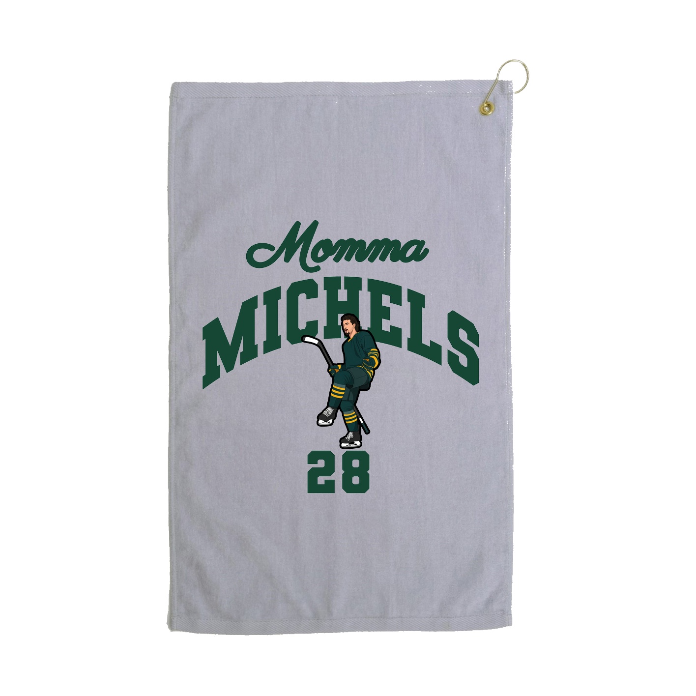 Golf Towel — Mothers Day Arch in Grey