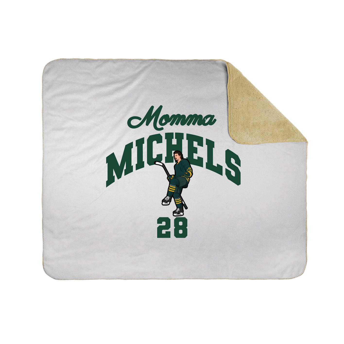 Throw Blanket — Mothers Day Arch in White