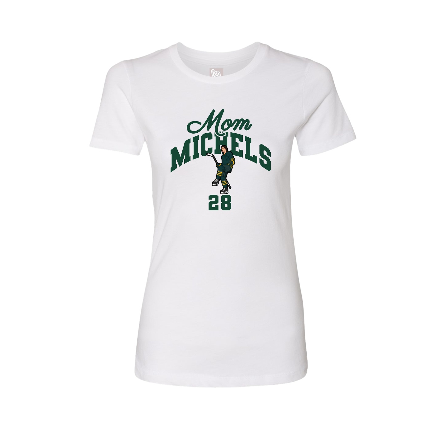 Womens Tee — Mothers Day Arch in White