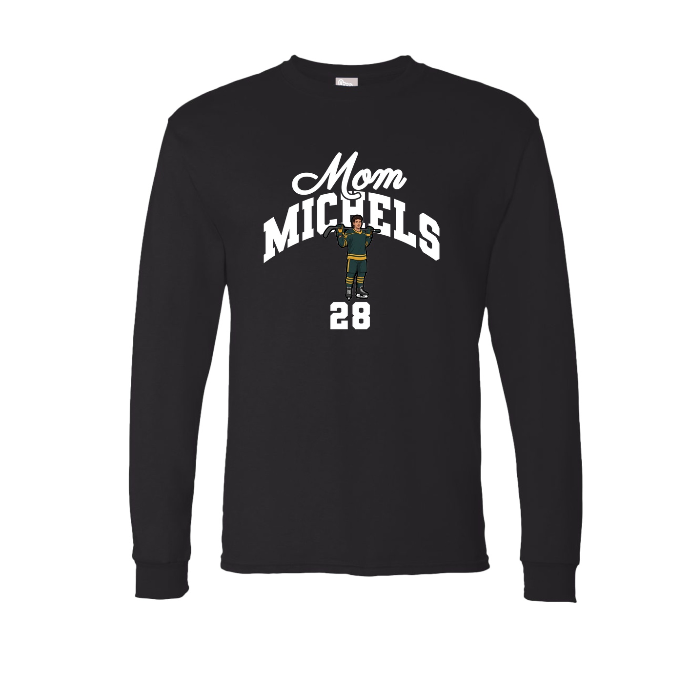Long Sleeve Tee — Mothers Day Arch in Black